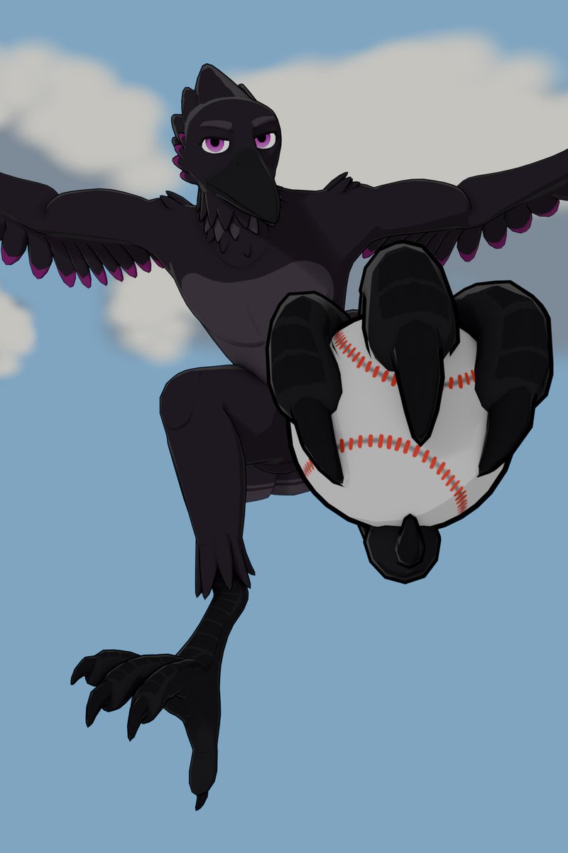 Corvynth's tweet photo. got a baseball https://t.co/ZUo3br2Wdq