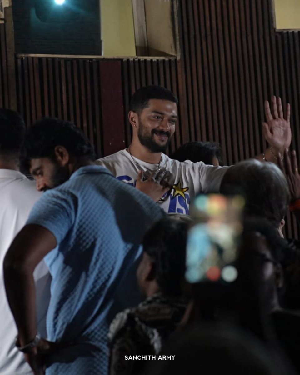 Sanchith_Army's tweet photo. His smile says it all ❤️

#MangoPachcha | @sanchithsanjeev https://t.co/swdamGbK9e