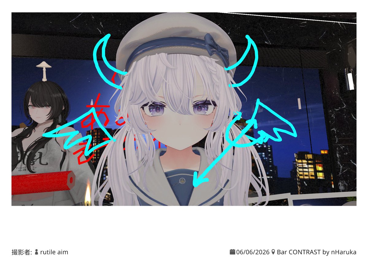 paseli_VRchat's tweet photo. ルチル画伯 https://t.co/ixJsZwO1QN