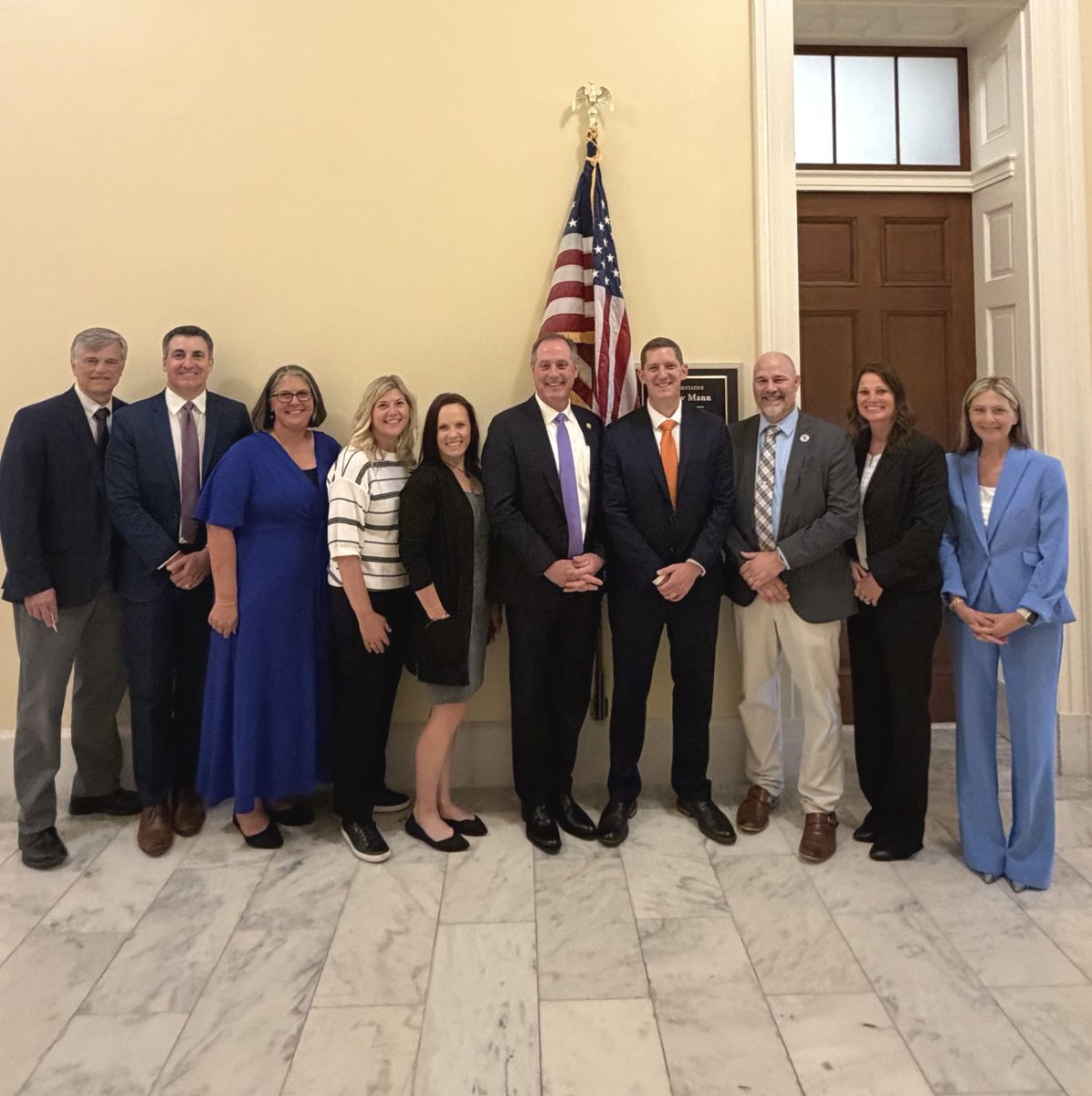 NetsmartTech's tweet photo. Netsmart leaders joined advocates in Washington, D.C. for #HillDay2026 to engage with #policymakers on the future of mental health and substance use care.

Discussions included expanding access to care, supporting the continued growth of #CCBHCs and helping providers address the increasing needs of the communities they serve.

@JerryMoran @RepMann @sharicedavids @derekschmidt @RepDerekSchmidt @RepRonEstes