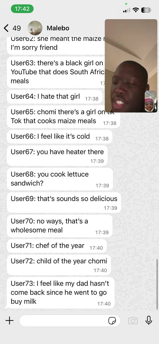 tiredfeminist_'s tweet photo. I was showing my friend groceries I bought and I was pretending to do a live food haul on IG😭😭 he locked in and pretended to be the viewers and commented like mad😭😭😭😭 https://t.co/Qzp6R7EDXF