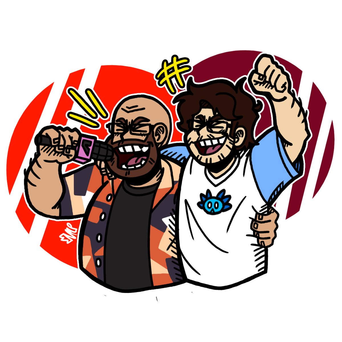 VortexKingPun's tweet photo. Two Goats, Two Tales.

@WadeBox @Nominalgravy | #art #mcc #TwitchCon https://t.co/4NHBH5kShe