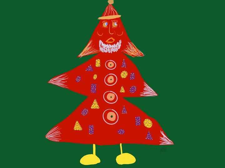 bbd999's tweet photo. Art of the Day! "Transmogrified Santa". Buy at: https://t.co/RCM5v4XiBI https://t.co/F1oHLwGvKb