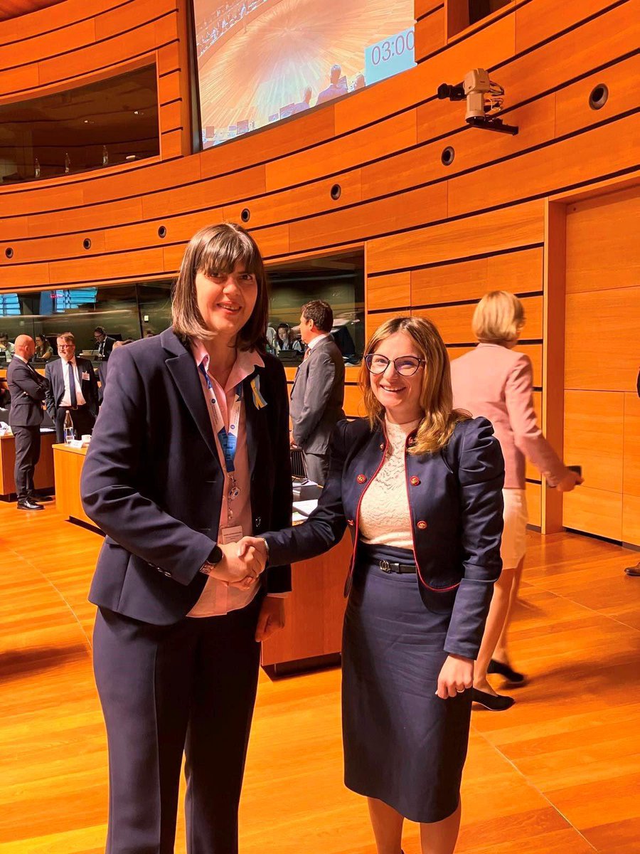 romaniaineu's tweet photo. 🇷🇴RO State Secretary @justitiei, Teodora Stoian, is attending the #JHA Council.
Agenda:
🔹Recognition of parenthood
🔹Justice programme 2028-2034
🔹European Public Prosecutors’ Office
🔹Fight against Russian impunity
🔹Hate crime and hate speech
More👉 https://t.co/A39esH5uhD https://t.co/wKrhL5H7CK