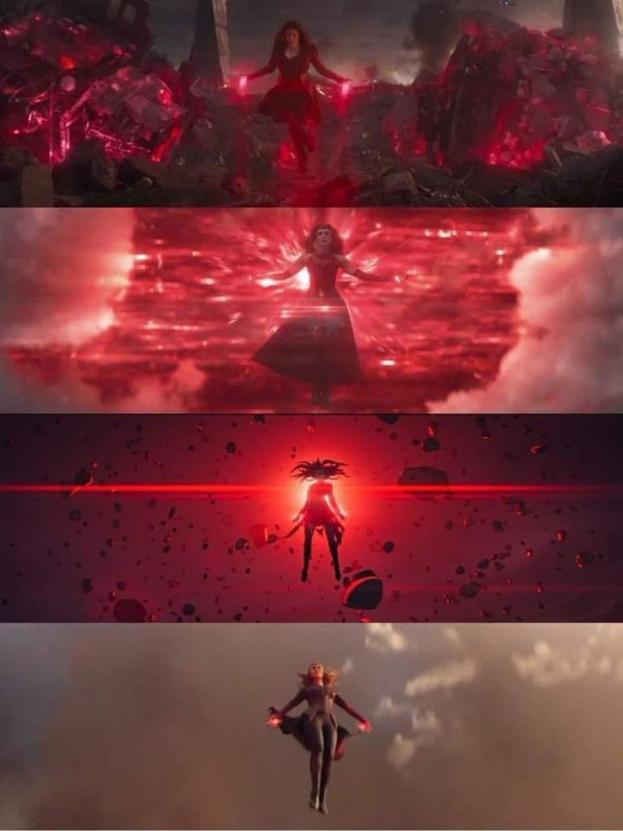 THESCARLETRED1's tweet photo. Scarlet Witch ❤️ https://t.co/5ZJBCTUhpQ