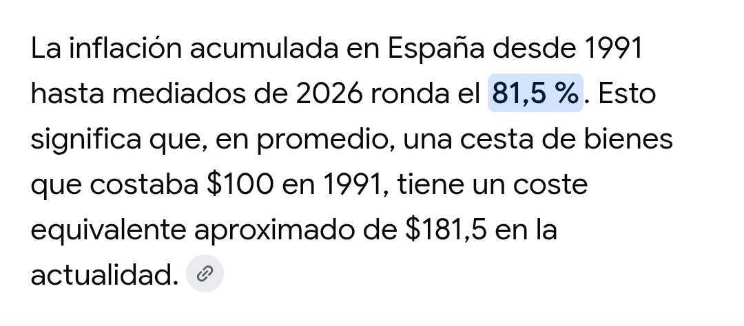 putarusia's tweet photo. @TheodCartman @Jon__Rtx @LaGataLabranza @Espball Que esa nómina es como muy antigua de 1991.

Ajustalo a la inflación acumulada desde 1991. https://t.co/lp72C2Lk2e
