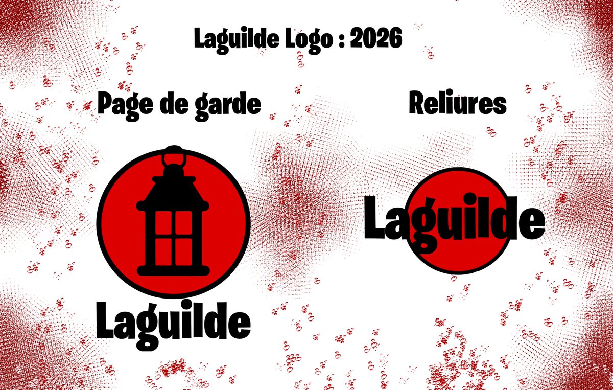 E_Laguilde's tweet photo. [Annonce Structure – Nouveau logo de Laguilde]

Bonjour à tous !
Notre logo a maintenant 3 ans et commence à montrer son âge. Voici donc sa nouvelle version, mise au propre, qui nous accompagnera durant les prochaines années.
Nous mettons à votre disposition deux déclinaisons du logo : l'une destinée aux pages de garde des livres, et l'autre aux reliures.
Nous espérons que son design vous plaira !
Bonne fin de semaine à tous. 👋