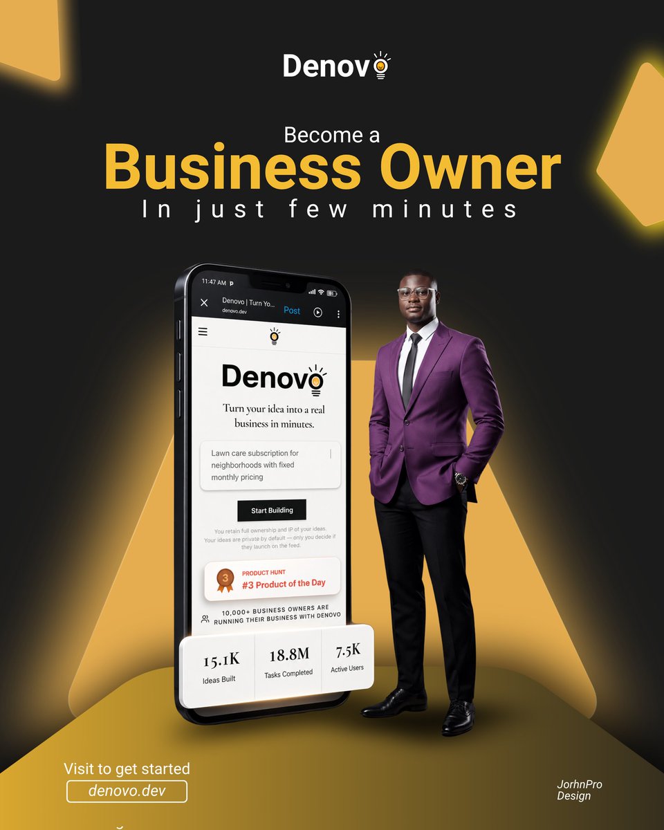 Jorhn_Mozees's tweet photo. "I actually didn't expect so much. This is beyond my expectations."

The feedback I received after completing this project for @denovodev

What caught my attention about @denovodev wasn't just the platform itself, but the problem they were solving. 

(Full thread in comment) 👇 https://t.co/FpceVxCOhQ