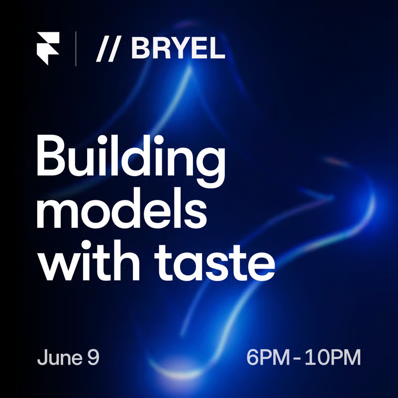 nvh's tweet photo. Really excited to be hosting a AI research dinner with Bryel Labs. At @framer we're exploring how to build models with taste, and we'd love to hear your thoughts over dinner.
Apply here: https://t.co/4P243SE0lO https://t.co/u28S20Tn9P