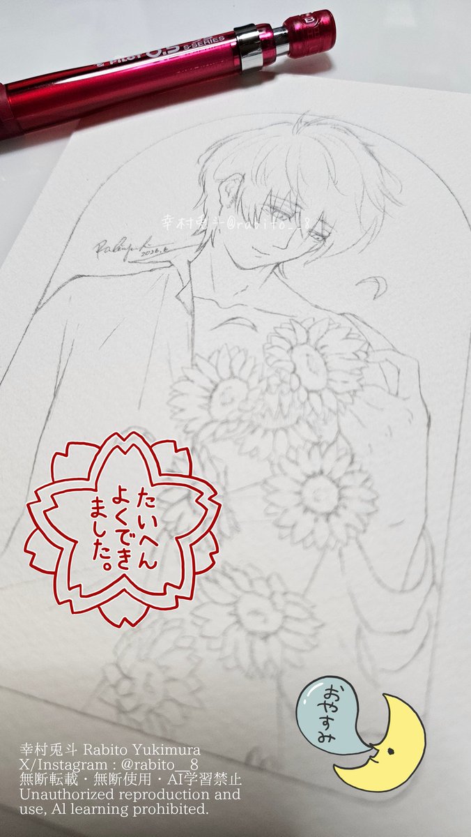 rabito__8's tweet photo. #てのひらに彩りを_只今制作中
今日はここまで *゜ https://t.co/cxpq0peTfr