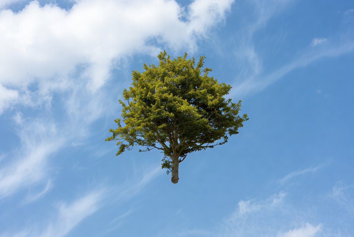 ATree_Official's tweet photo. 🚨BREAKING:

Trees have began to reject Isaac Newton's gravity and are now floating in the sky. Situation ongoing. https://t.co/k77Od46i9F