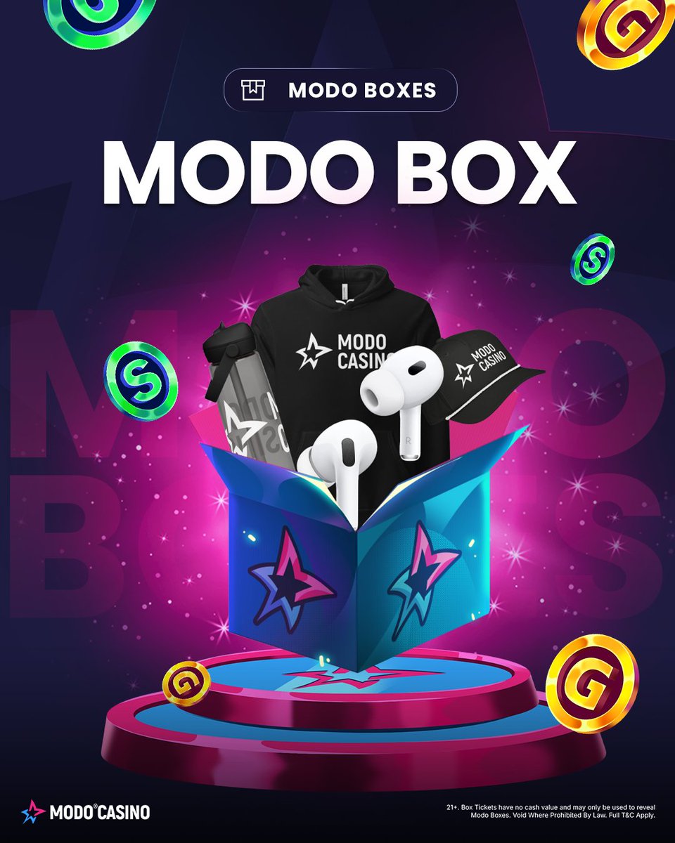 modo_casino's tweet photo. π¦ MODO BOX GIVEAWAY!
Guaranteed surprise inside every box π Real items. Real rewards!
Drop a π¦ OR tell us what you want inside!
β οΈ Ends TONIGHT at 12:00 AM PST!
π€ https://t.co/I4NLjSMxgj β¬
οΈ
#ModoGiveaway #ModoBoxes https://t.co/pHhhC1nZPE