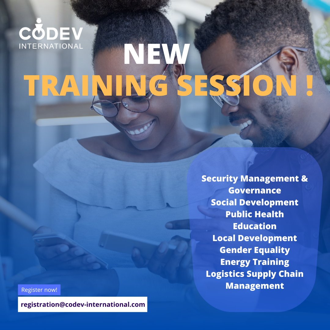 CodevIntl's tweet photo. Whether you are a manager, project coordinator, entrepreneur, consultant, or professional seeking growth, this training is designed to help you stay ahead in a rapidly evolving world.
𝐖𝐡𝐚𝐭𝐬𝐀𝐩𝐩: +216 52 287 509
𝐖𝐞𝐛𝐬𝐢𝐭𝐞: https://t.co/CgSYDA9h4r https://t.co/fTGvhK8UNR
