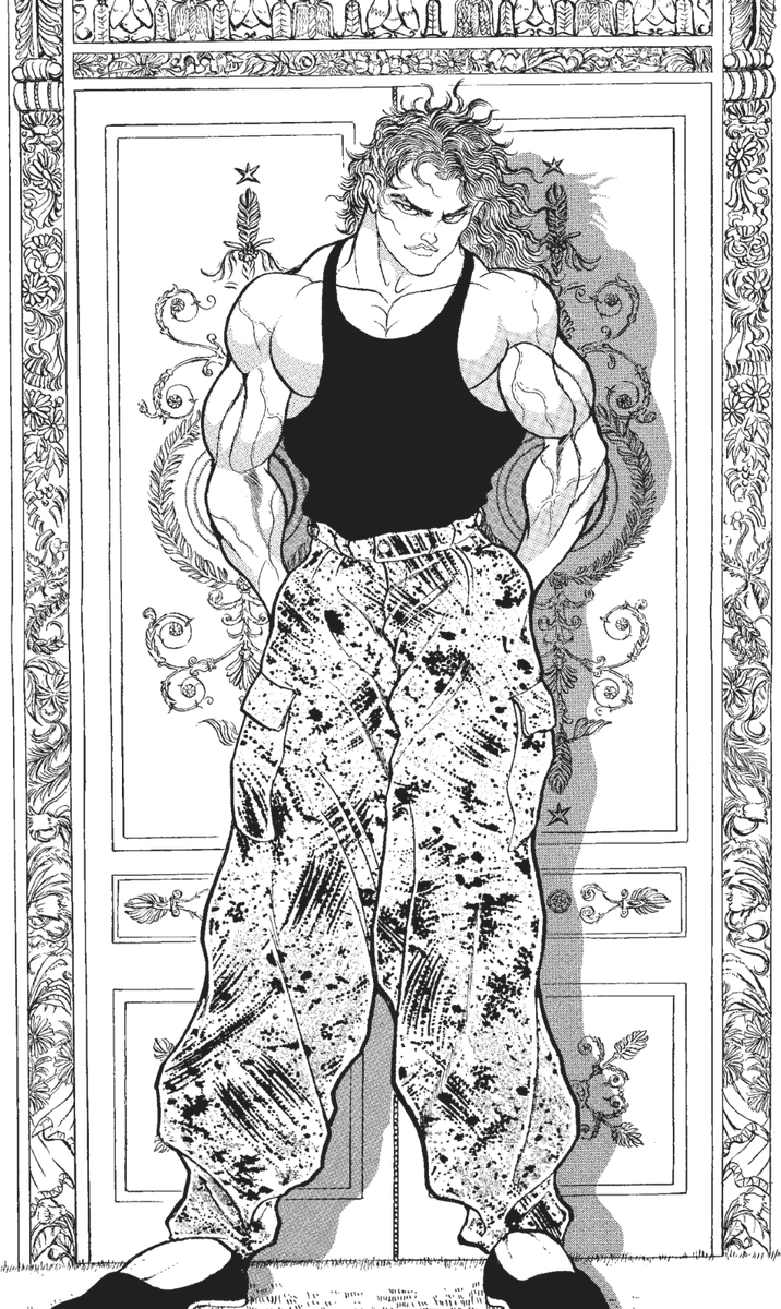 teambaki_en's tweet photo. Get Yujiro on Love Island STAT 🔥

#BAKI35th https://t.co/UziWIi6NYo
