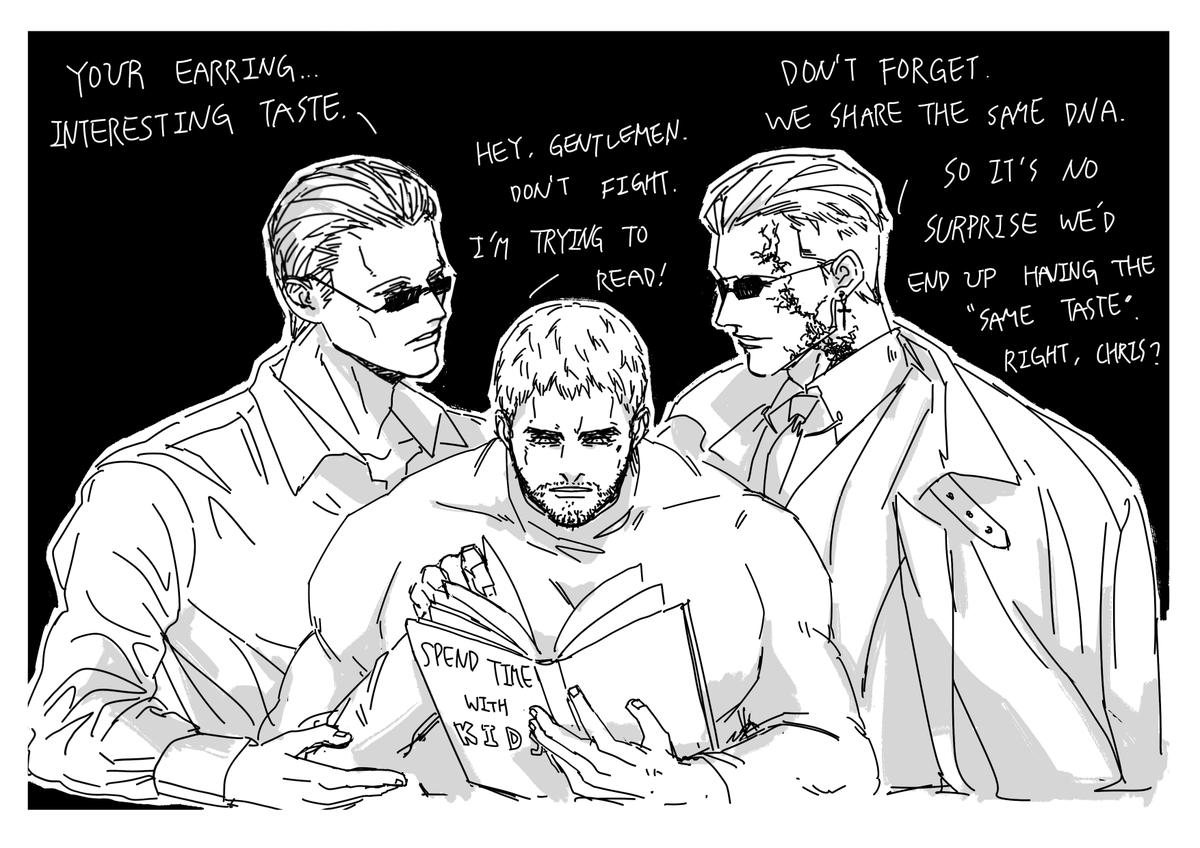 HanNing46204's tweet photo. Zeno vs. Wesker

#chriskerweek2026 https://t.co/IkPe7FIBYi