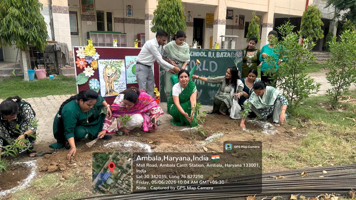 CEO_Ambala's tweet photo. 🌱 *विश्व पर्यावरण दिवस* पर आइए प्रकृति की रक्षा का संकल्प लें।
🌍 एक पेड़ लगाएँऔर आने वाली पीढ़ियों के लिए हरित भविष्य बनाएँ
 #WorldEnvironmentDay #SaveEnvironment https://t.co/Z7bOxLwGra