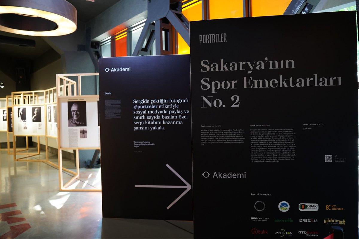 AkademiSakarya's tweet photo. Bu hafta sonu Sakarya’nın spor tarihine yakından tanıklık etmeye davetlisiniz.

“Portreler | Sakarya’nın Spor Emektarları No.2” sergimiz, 7 Haziran Pazar akşamına kadar ziyaret edilebilir.

📍 Ofis Sanat Merkezi
🕘 09.00–22.00 https://t.co/5DusZ0CB4k