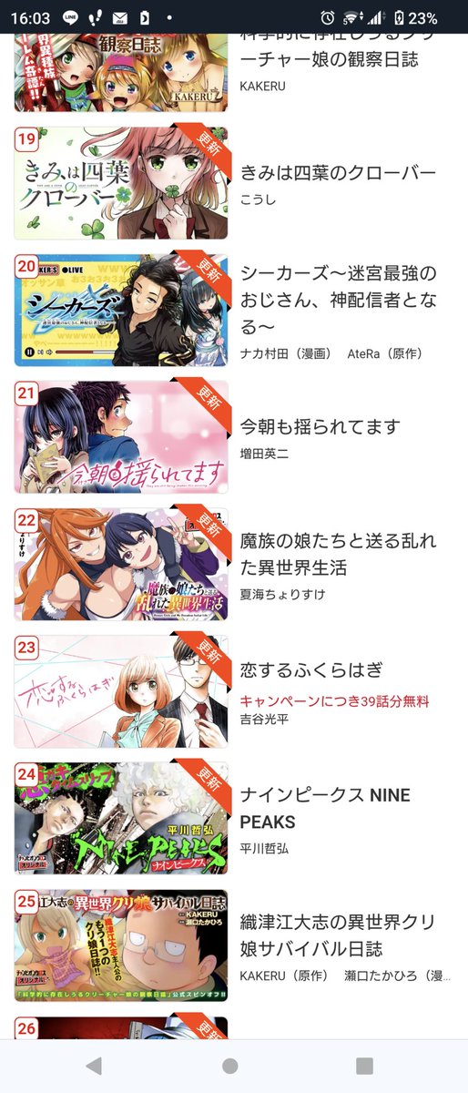 Cyorisukenosuke's tweet photo. 魔族の娘たちと送る乱れた異世界生活、チャンピオンクロスでランキング入りしておりました
ありがとうございます！ https://t.co/4HMUlA2fVs