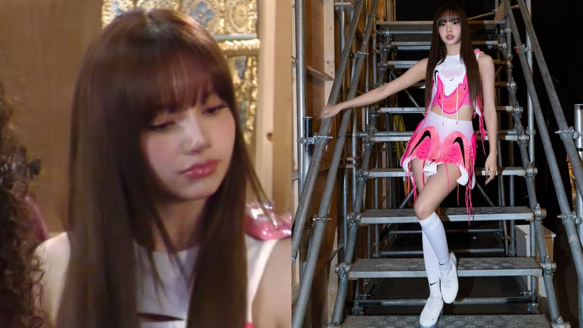 SKPopCulture's tweet photo. "Pretty girllll" - Fans react as BLACKPINK's Lisa appears in Nike's 'Rip The Script' FIFA World Cup 2026 campaign https://t.co/5JortPVueC https://t.co/thjsun7sq6