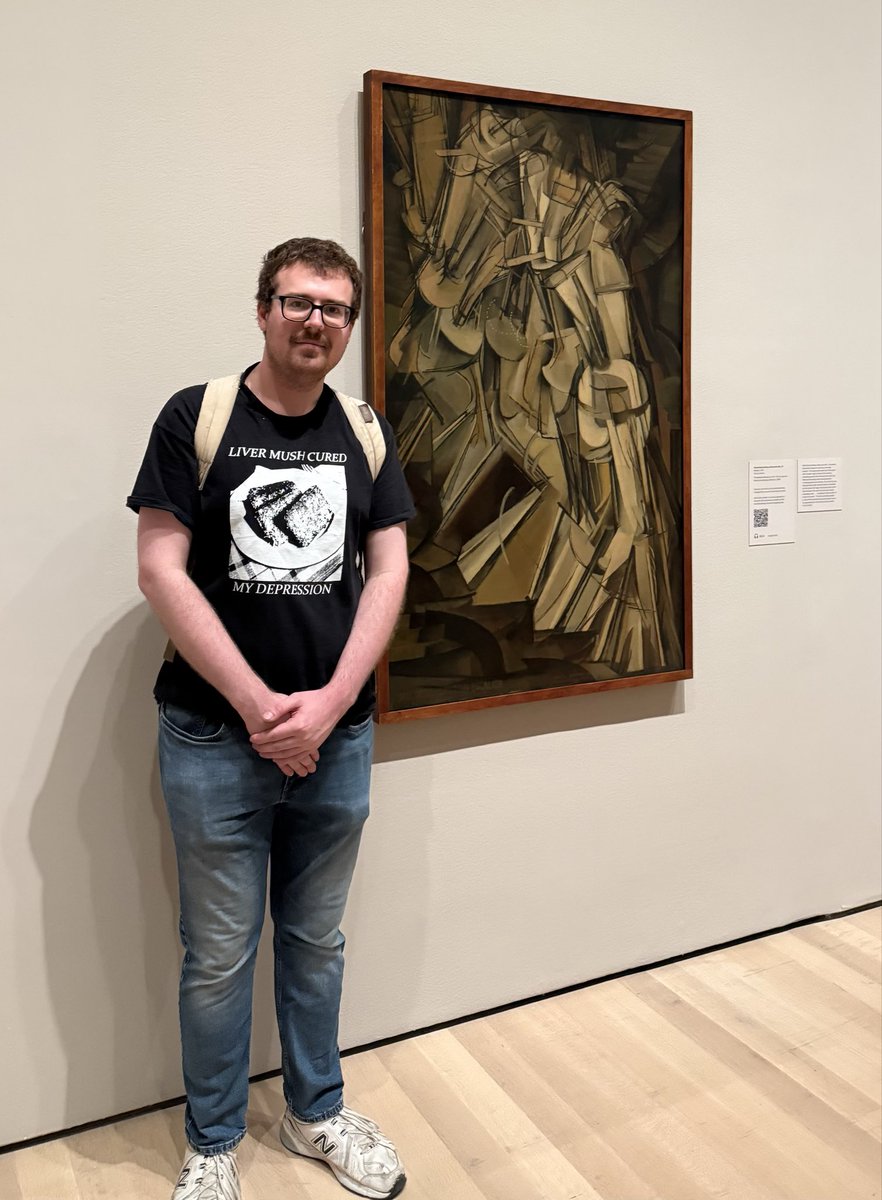 conorhultman's tweet photo. Saw the Duchamp exhibit at MoMA https://t.co/D8U2iuYmTg