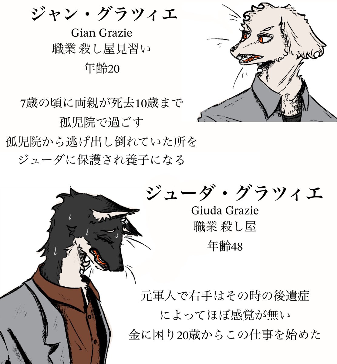 BeLLugA_44's tweet photo. またダラダラと先伸ばしする前にキャラの設定をしっかりと決めましょ！
 #oc https://t.co/qU2nW7RfCw