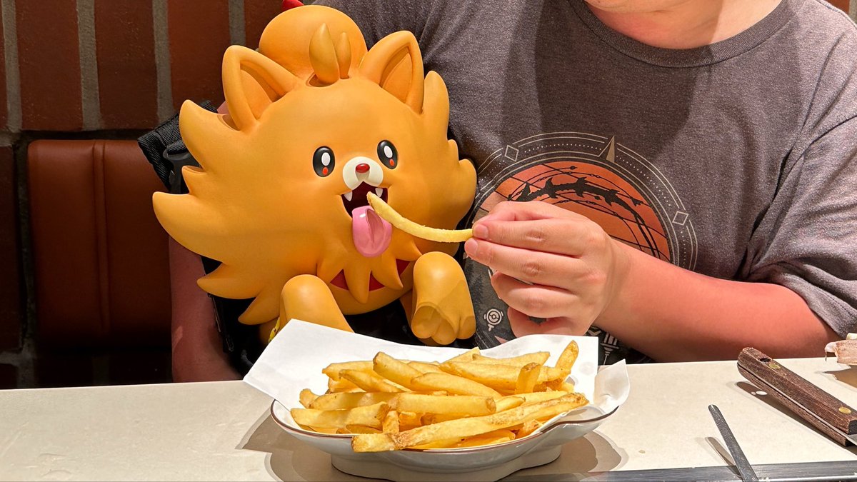 plasmaclusterha's tweet photo. ポテト好きのポムケン https://t.co/ai2GjPwpyx
