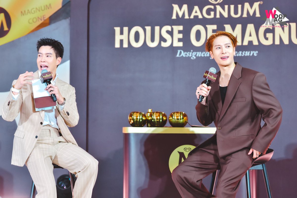woopmag's tweet photo. เปิดบ้าน “House of Magnum” ป๊อปอัพสไตร์ระดับเอเชียใจกลาง Dusit Central Park กับการมาเยือนของ Global Brand Anbassador สุดเท่ "แจ็คสัน หวัง" https://t.co/YmqCfUMgh6