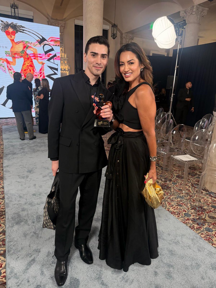 RealFaithTribe's tweet photo. Miami Fashion Week 

Proud to see FAITH TRIBE among the community partners supporting the 2026 Graduation Show.

Congratulations to Mauro Blanc, recipient of the FAITH TRIBE Collaboration Award. 

Celebrating emerging talent and the next generation of fashion innovators. 🚀✨ https://t.co/85vEi649jW