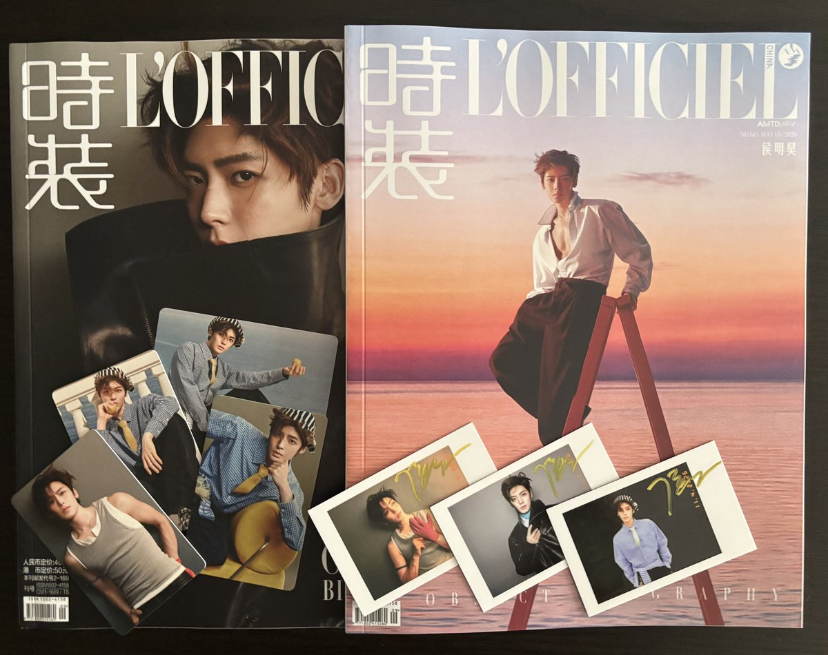 tamaki_neo's tweet photo. わーい🙌
待望の雑誌届いた〜！嬉しい〜🎶
今のワタシの嬉しい気持ちを王也に表現してもらお〜♪
イェーーイ❣️

#侯明昊 #HouMinghao #ホウミンハオ https://t.co/XiSbeTj4ul