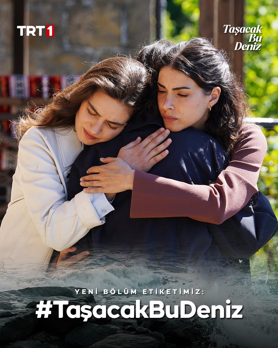trt1's tweet photo. Sezon finali hüznü şimdiden hepimizi sardı... 🥺

#TaşacakBuDeniz etiketi ile yorum ve görüşlerinizi bekliyoruz! ✍️

@tasacakbudeniz sezon finaliyle saat 20.00’de TRT 1 ekranlarında! https://t.co/cVMr9KOEou
