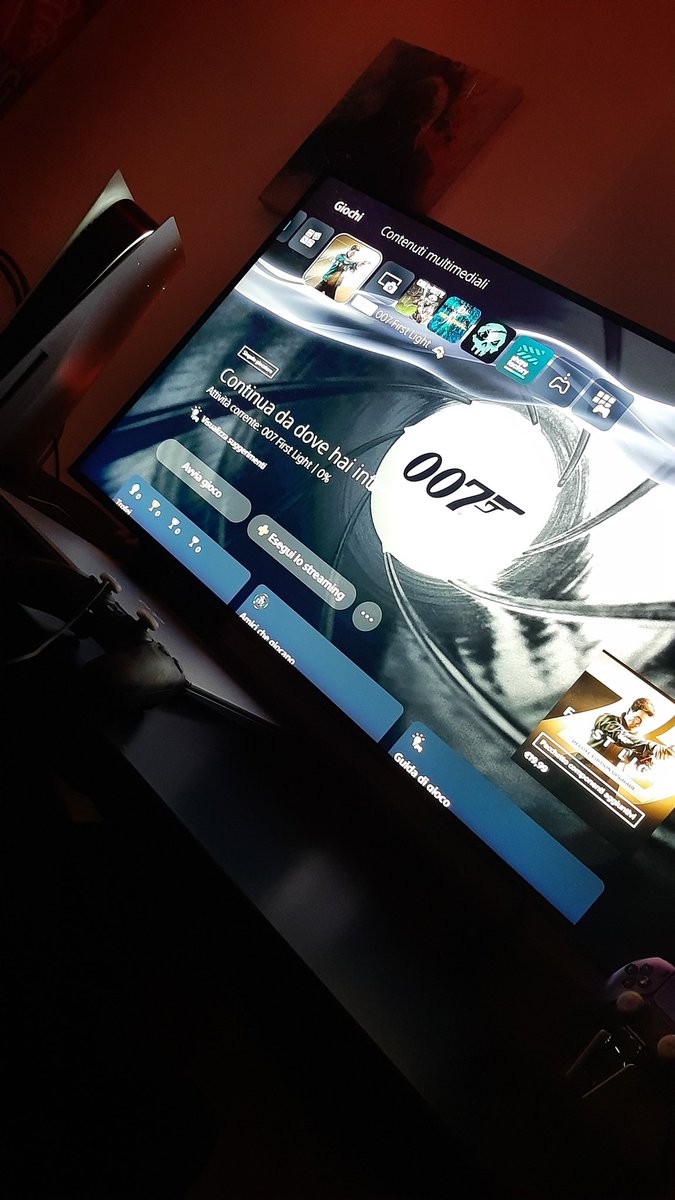 AndreiMirco's tweet photo. Si inizia 007 First Light 💙

#playstation #007firstlight https://t.co/nWOCimLY1j