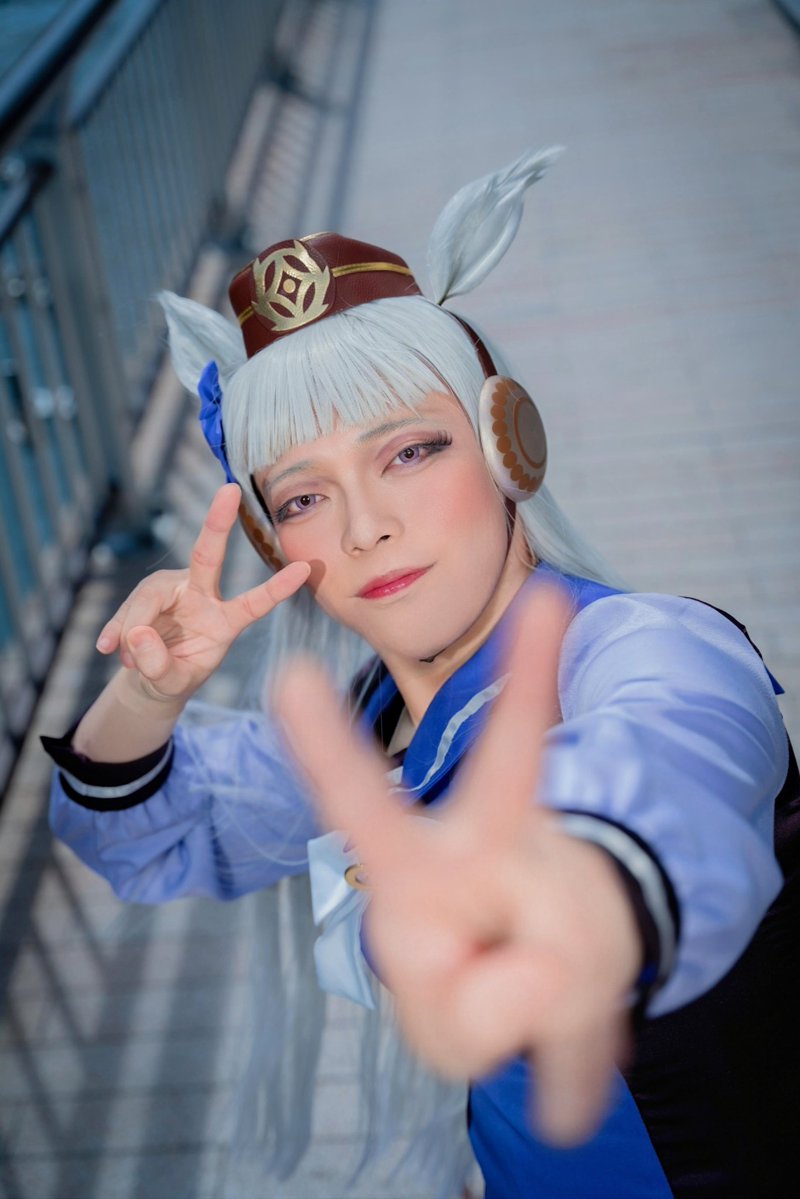 RYOSTAR_project's tweet photo. COSPLAY
ゴールドシップ
「ピスピススピスピゴルシちゃん♪」
📸→九十九さん @tukumo9_9
#道頓堀コスプレ祭 
#アコスタ道頓堀 https://t.co/m3XJfXZLAb