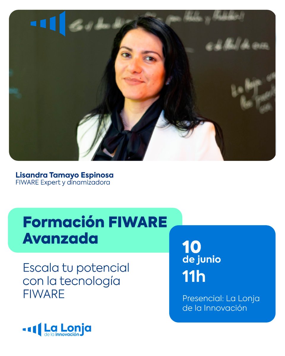 lalonjatech's tweet photo. ¡Nueva formación FIWARE Avanzada!

Hemos organizado dos nuevas sesiones el 10 de junio en la que puedes seguir profundizando en la tecnología FIWARE:

🕑Sesión de mañana a las 11:00h
🕑Sesión de tarde a las 17:30h

¡Apúntate!⬇️

https://t.co/8Kv0xyajcH https://t.co/Ow3DY3yP09