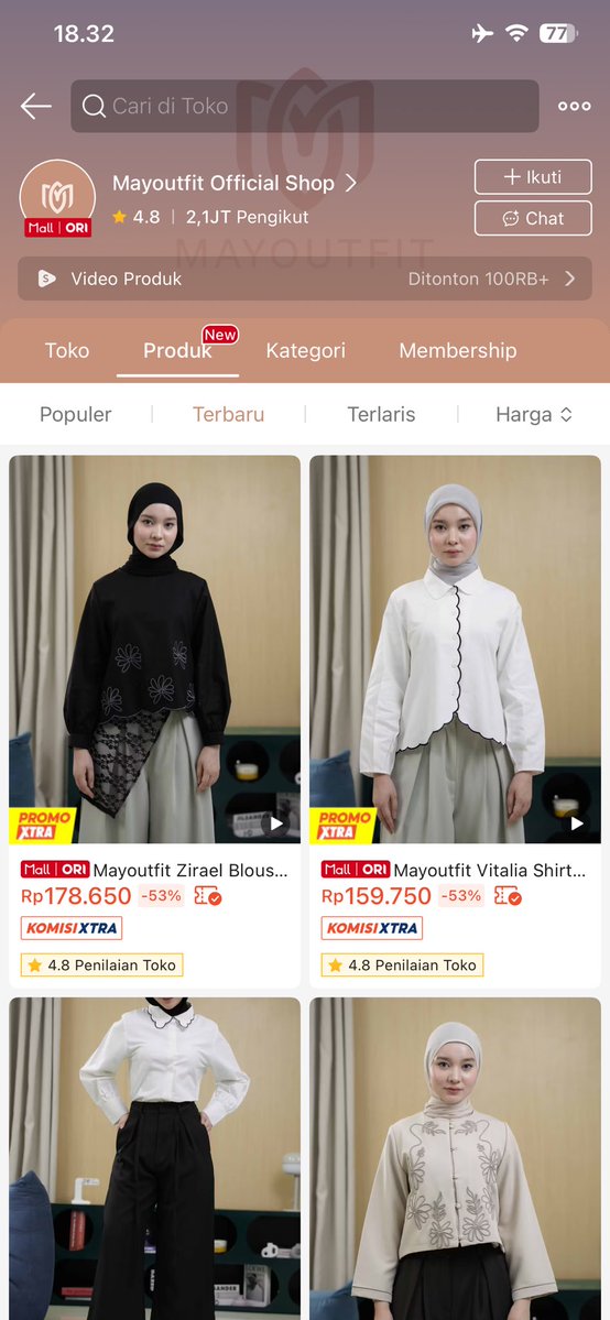 Airapeje's tweet photo. ATASAN HIJAB FRIENDLY YANG BIKIN LOOK AUTO ELEGAN ✨🤍

Kalau lagi cari atasan yg gampang dipaduin sama berbagai macam hijab, ini jawabannya 💯
🌸 byfia
🌸 by ody
🌸 bwbyas
🌸 yellowfacy
🌸 myoutfit
🌸 fwdaily
🌸 hosofhopaholic

Cocok buat ngantor, ngampus mauun hangout💯 https://t.co/Zswj7Vl7P4