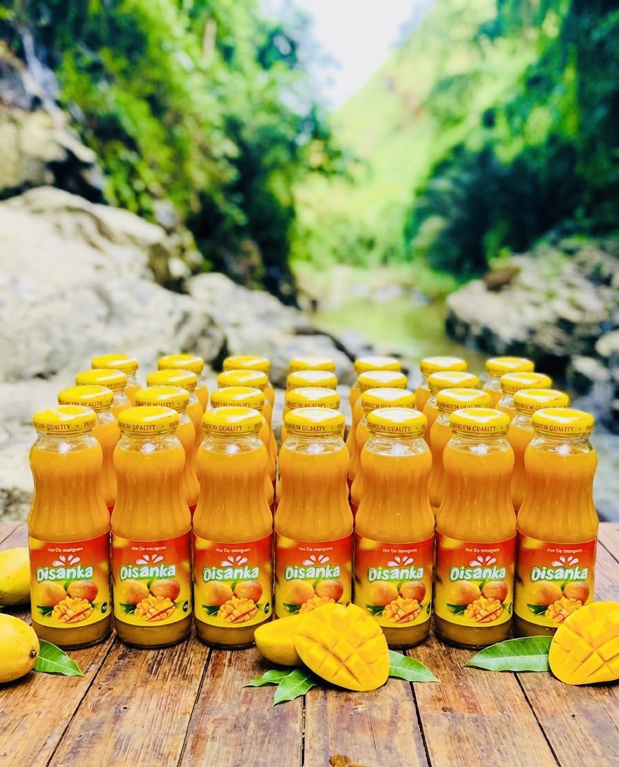 Disankadrc's tweet photo. Pourquoi chercher ailleurs ce que notre terre nous offre de meilleur ?
Découvrez DISANKA, le jus de mangue pur et authentique, cultivé avec passion par nos agriculteurs locaux. Chaque bouteille est un concentré de soleil et de saveurs, une explosion de fraîcheur qui éveille vos sens et nourrit votre corps.
Nos mangues locales ne font pas que régaler vos papilles :

• 🌿 Riches en Vitamine C : Pour un système immunitaire renforcé et une vitalité au quotidien.

• 💪 Boosters d'Énergie Naturels : Parfait pour vous accompagner dans tous vos moments de vie.

• 🌍 Soutien à l'Agriculture Locale : En choisissant DISANKA, vous investissez dans notre communauté et dans un avenir durable.

Pourquoi se contenter de moins quand le meilleur est juste ici ?
Oubliez les importations fades. Vivez l'expérience DISANKA, le goût véritable de notre terroir, pour un plaisir pur et responsable.

DISANKA. LE GOÛT DE CHEZ NOUS. LA FORCE D'ICI.

#Disanka #JusDeMangue #FraicheurPremium #OnTheGo #Indispensable #KinshasaLife

@fatshi13_ @DeniseNyakeru @SuminwaJudith @PrimatureRDC @Presidence_RDC @DMukokoSamba  @KetsiaOlangi @GraceKutino @LMunzemba @jeunesseEP_RDC @UEenRDC @judaRdc @MuadiLaeticia @sidis_samy  @FogecRdc @CybelleFuraha @TemuniP @boubou_le_prof @oneige_nsele @anne_mbuguje @fpirdc @anadecrdc1 @Pepitho_Kilala @SORAZIZ @anne_mbuguje @RachelPungu @christinatshis @AndyBemba @rkitsita @maangaya @EconatRDC @IrisNzolantima
