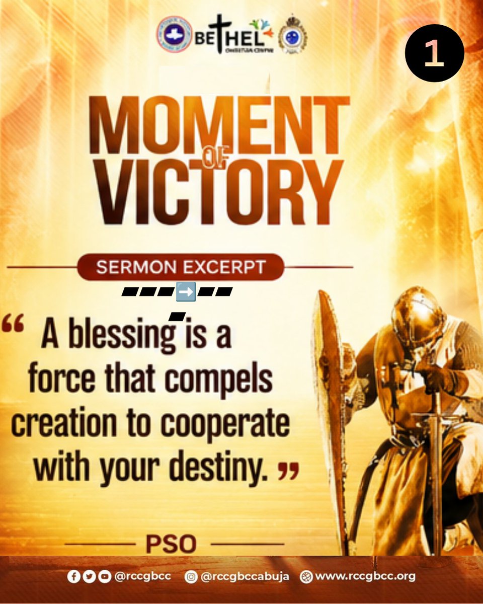 rccgbcc's tweet photo. Moment of Victory.

Victory is not a possibility in Christ—it is a finished reality. What God has declared, no opposition can cancel.

Stand in faith. Walk in assurance. Live from the place of victory already secured through Christ.

This is your moment. https://t.co/Lxk1bqFQGN