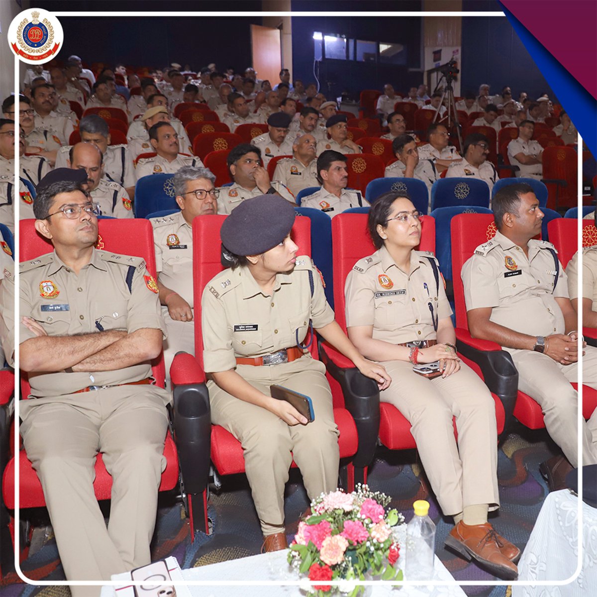 DelhiPolice's tweet photo. Training Programme on MCOCA & Organized Crime conducted for Zone-I officers in the presence of Special CP (L&O) Zone-I, Jt. CP/NR, DCP Rohini and other senior officers.

Expert-led sessions on NDPS Act, PITNDPS, MCOCA provisions and organized crime investigations.

Practical guidance on MCOCA proposal drafting through real case studies and successful convictions.Strengthening investigative, legal and prosecutorial capabilities to combat organized crime effectively.

@dcprohinidelhi
@LtGovDelhi

#DPUpdates
#HelloPoliceStation
#HelloDelhiPolice