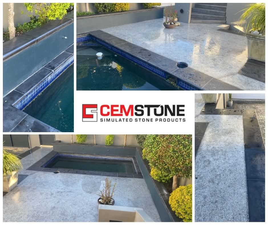 CemstoneSSP's tweet photo. Transform your space with the timeless elegance of Cemstone.
A beautiful installation by Southchamp Logistics featuring our 600 × 400 × 40 mm Graphite Paver Copings — the perfect finishing touch.
Create your own inspired space: https://t.co/pYnw3SaeDi  https://t.co/lxmEJYbwjM