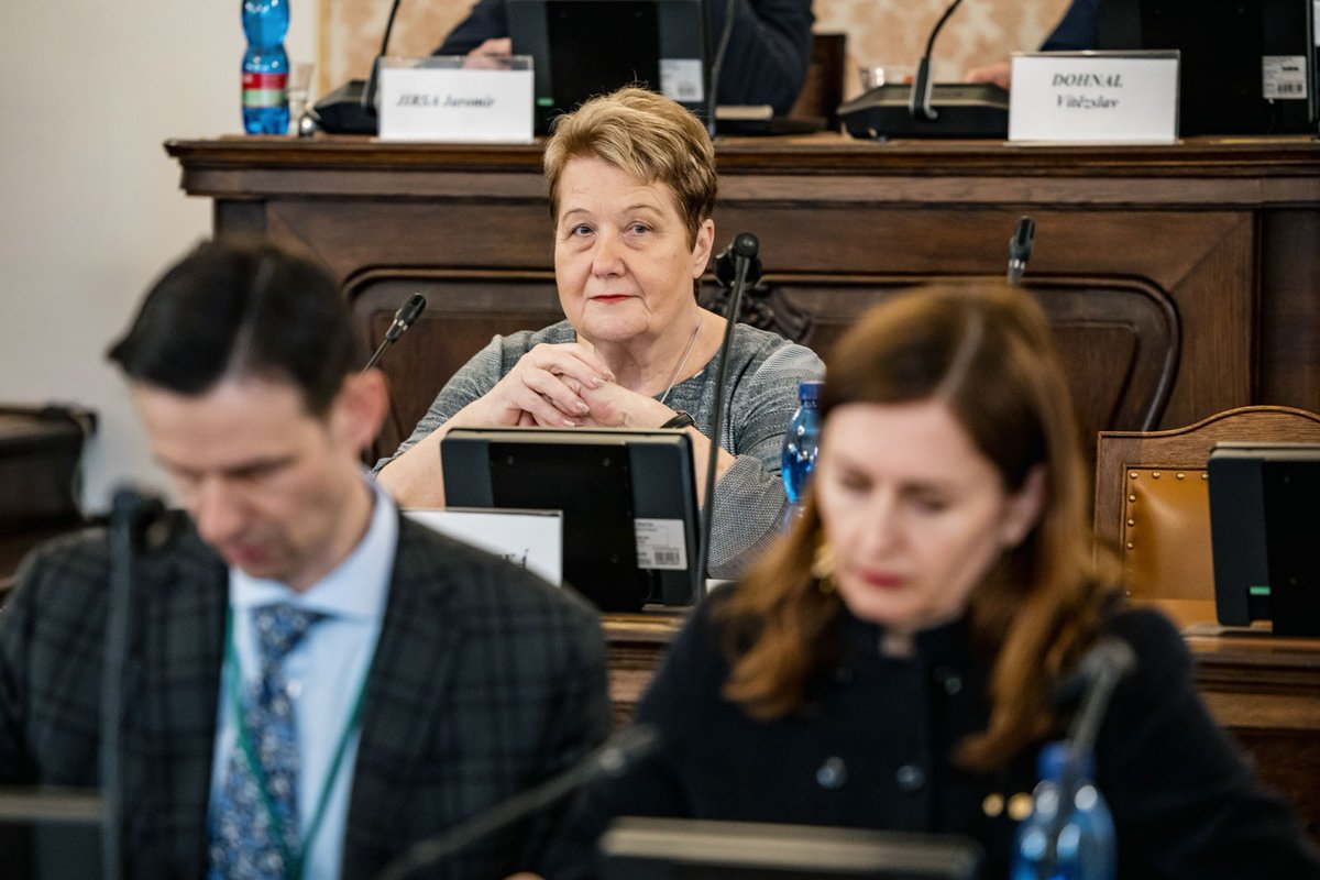 snemovna's tweet photo. Poslanci zvolili novou veřejnou ochránkyni práv, kterou se stala Eva Kostolanská. https://t.co/zh8SKMQwxk