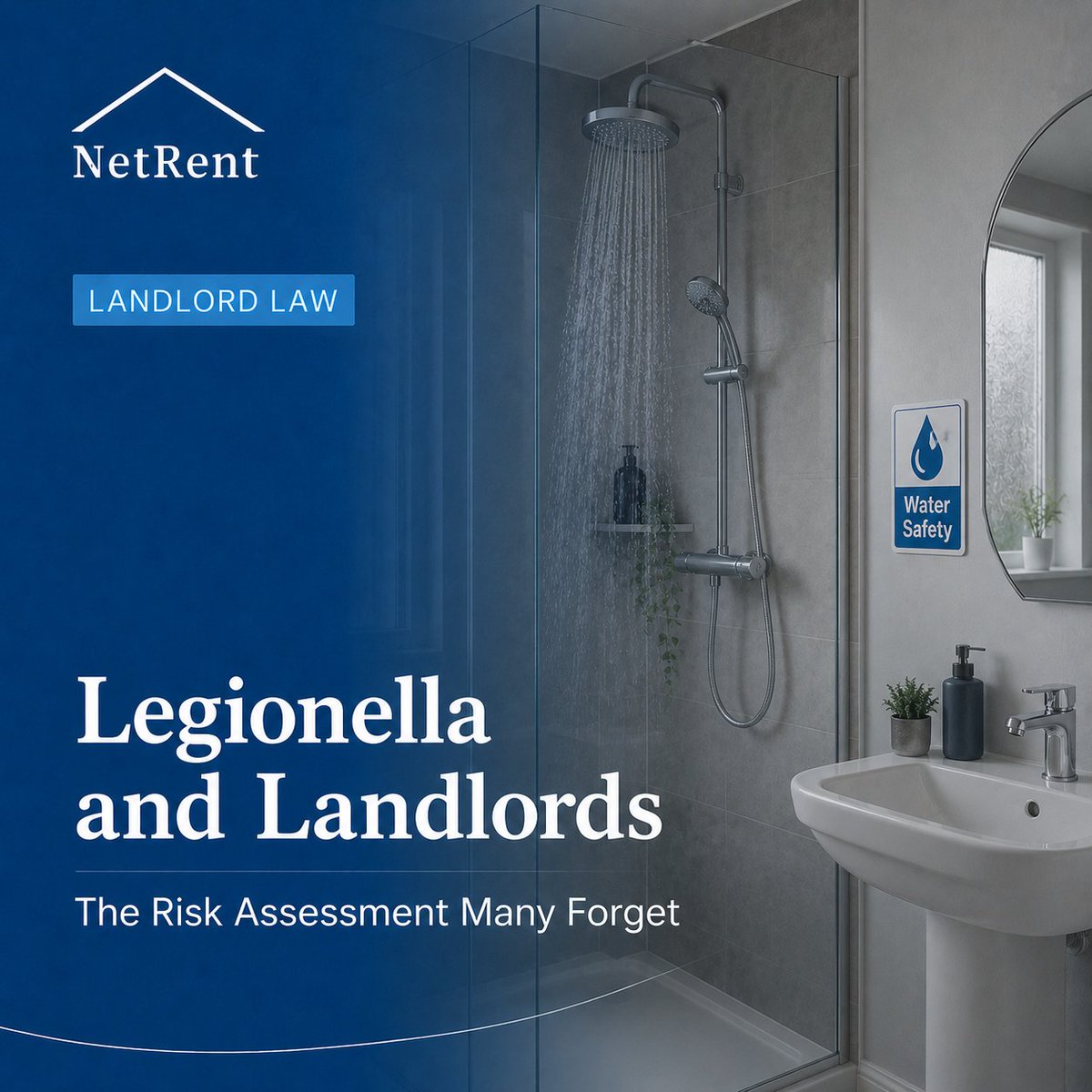 NetRent's tweet photo. Legionella risk is easy to overlook.

Landlords should assess water systems and keep records.

https://t.co/Jv065MvI9u https://t.co/BIYdw0nffM