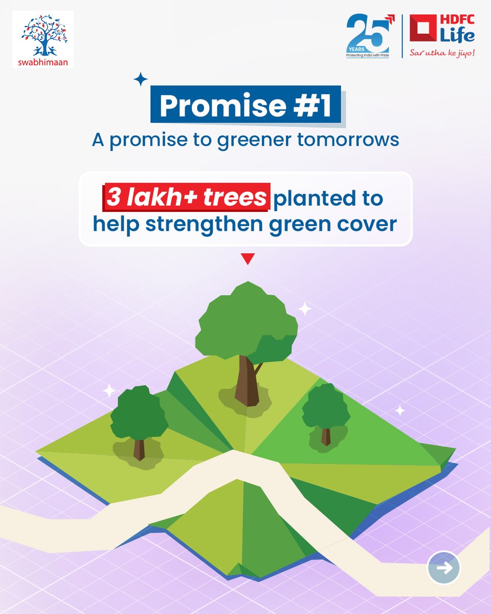 HDFCLIFE's tweet photo. Every promise to nature is a promise to the future. 

This World Environment Day, we’re turning promises into impactful, sustainable realities through meaningful action.

#HDFCLife #SarUthaKeJiyo #WorldEnvironmentDay https://t.co/2ZpT6Ph2JQ