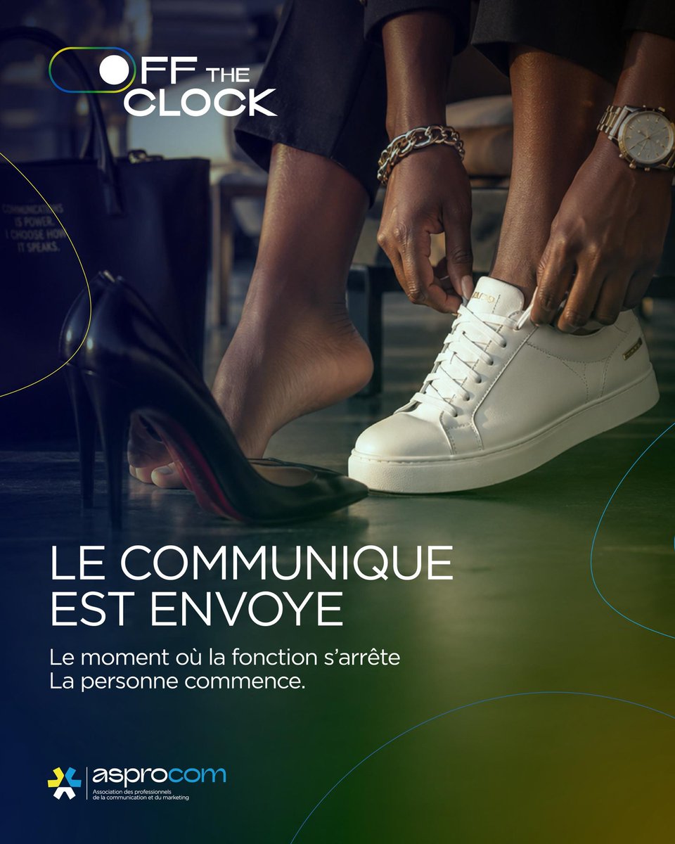 asprocom_rdc's tweet photo. Il est 12h45, 📄 le communiqué est envoyé.
On quitte le formel.
On passe à quelque chose de plus libre.

#OffTheClock #ASPROCOM https://t.co/FTpEbztQnt