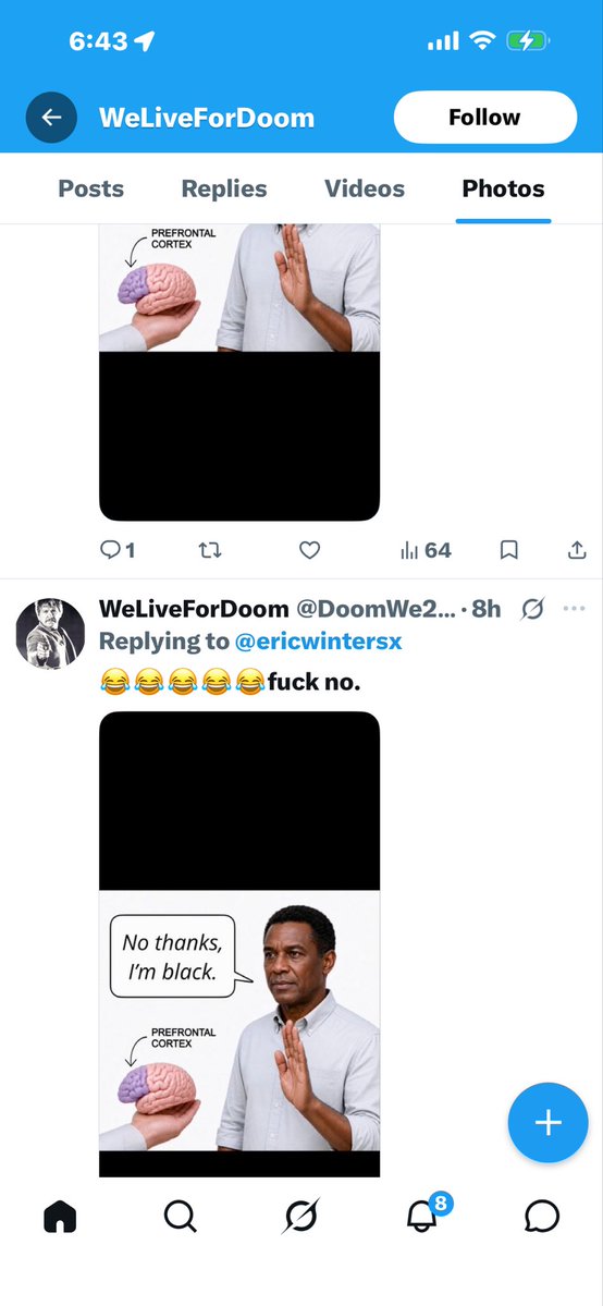 hellodiosa93's tweet photo. @DoomWe20534 @Cre8mman @tariqnasheed You’re lame AS FUCK 😂😂😂😂😂😂😂😂😂😂😂😂😂 https://t.co/nqt8vJGWVW