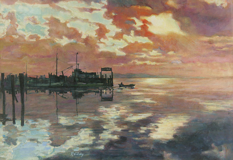 JanetHollister8's tweet photo. Early Departure, by Robert Tutsky. https://t.co/0lPFqIUo5d