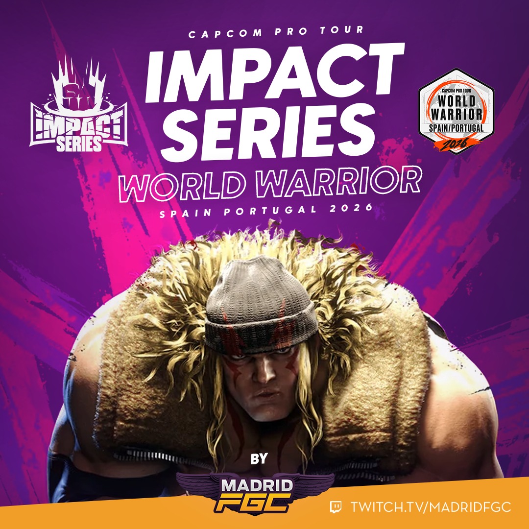 MadridFGC's tweet photo. 🔥 SÁBADO 13 - 2º WW ESPAÑA Y PORTUGAL  🔥

Llega la segunda cita del World Warrior de España y Portugal, del circuito oficial de @CapcomFighters , que dará el billete dorado a la Capcom Cup.

🗓️ Miércoles 10:  ÚLTIMO DÍA PARA APUNTARSE
🗓️ Viernes 12: Publicaremos el bracket 👀

🗓️ Sábado 13: 
16:00h: Check-in del torneo 
17:00h: Comienzo del WW 
17:30/18:00: Inicio del stream en el Twitch de MadridFGC  

¡Luchad por ser los reyes del #Streetfighter６ en Iberia y representar a la región en la CapcomCup!    

En el hilo tenéis los links al startgg y Discord para apuntaros y seguir la organización del torneo ⬇️