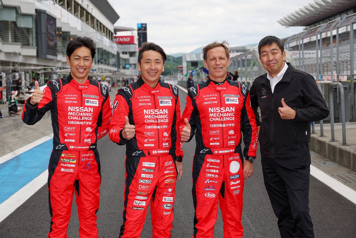 R_Quintarelli's tweet photo. 「スーパー耐久FUJI24時間レース、予選日」
ST-Zクラスで2位でした。
Team ZEROONEにとって良い予選になりました。
明日15:00から24時間レースがスタートします。
チームスタッフとチームメイトたちと力を合わせて頑張ります！
応援よろしくお願いします。

#TeamZEROONE 
#S耐
#スーパー耐久シリーズ
#SuperTaikyuSeries
#富士24時間レース