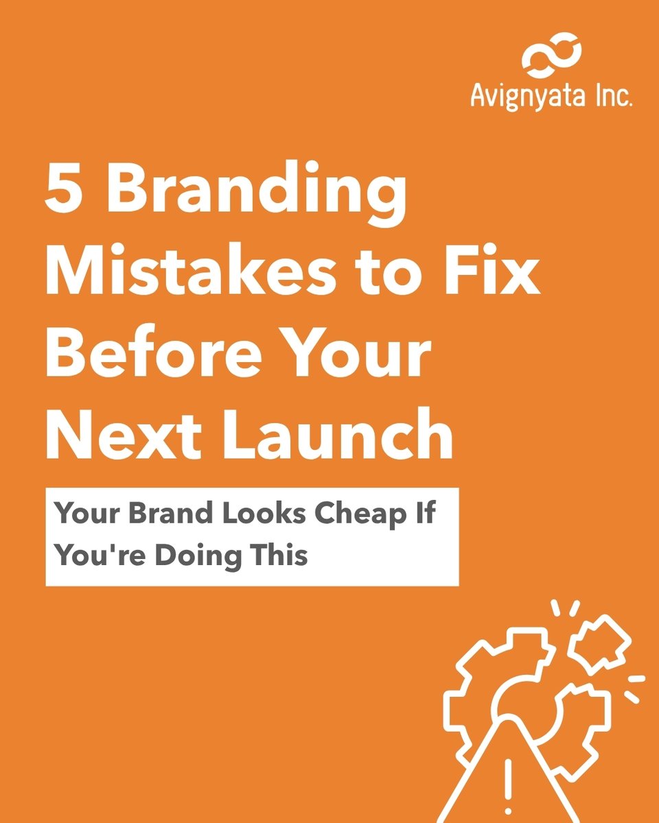 avignyata's tweet photo. Your brand could be losing credibility without you realizing it. From inconsistent messaging to poor design choices, small branding mistakes can make a big impact. Discover 5 common branding mistakes to fix before your next launch.🌐 https://t.co/uibDY3GHIs https://t.co/S41zBGcnAJ