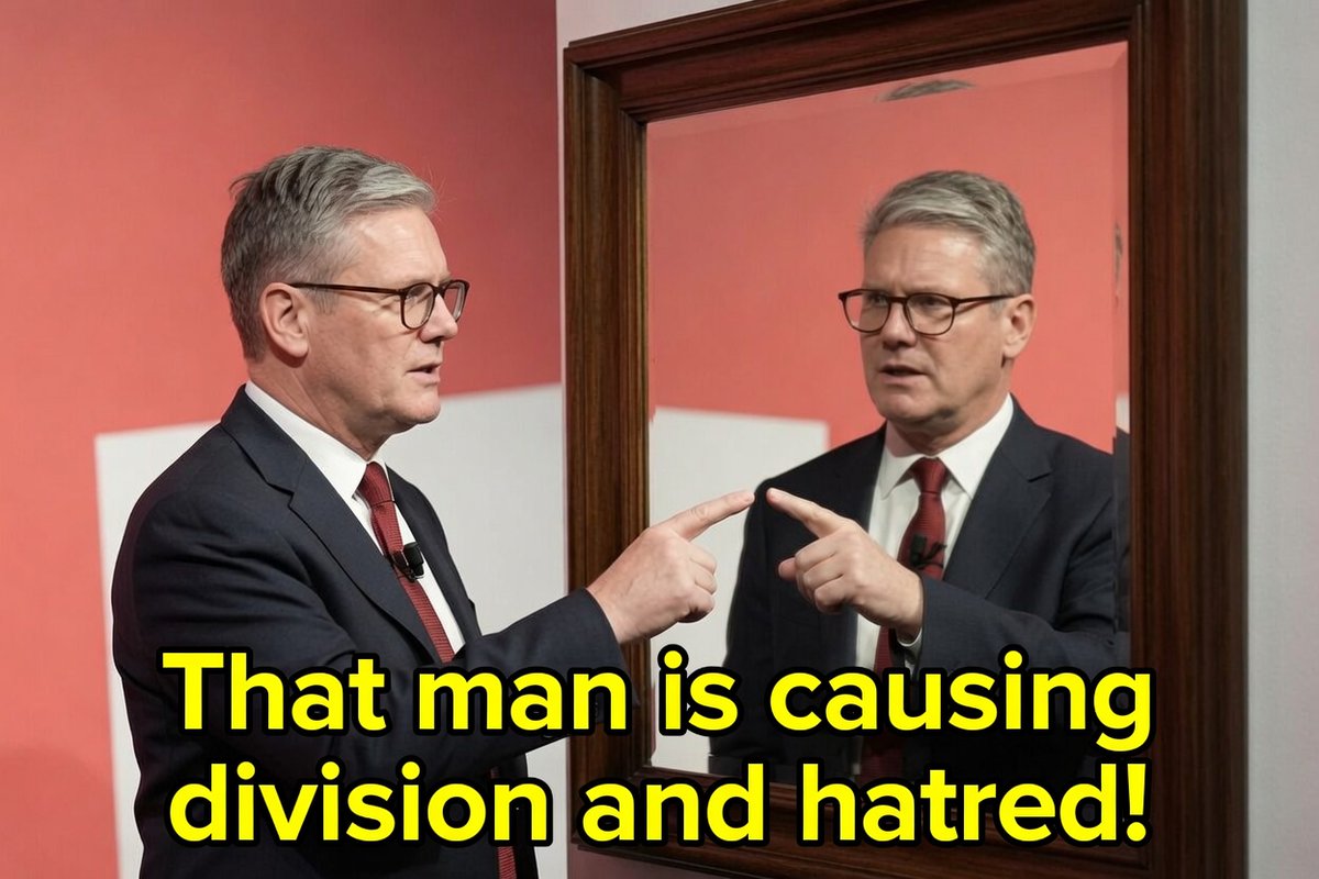 TurpsAndy's tweet photo. @Keir_Starmer YOU are the instigator of division. https://t.co/7Vkd9OQCmD