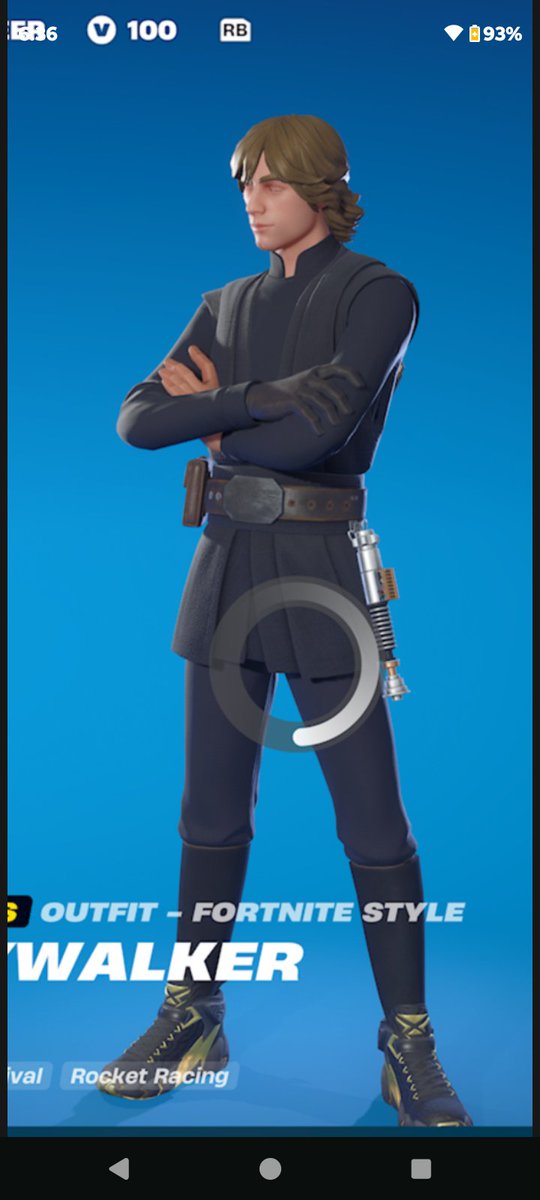 LSF4Life1981's tweet photo. @FortniteStatus @FakerKenzie @FortniteStatus  how about Luke Skywalkers skin being the wrong shade the one on the left is the correct shade https://t.co/IyewbciFJq