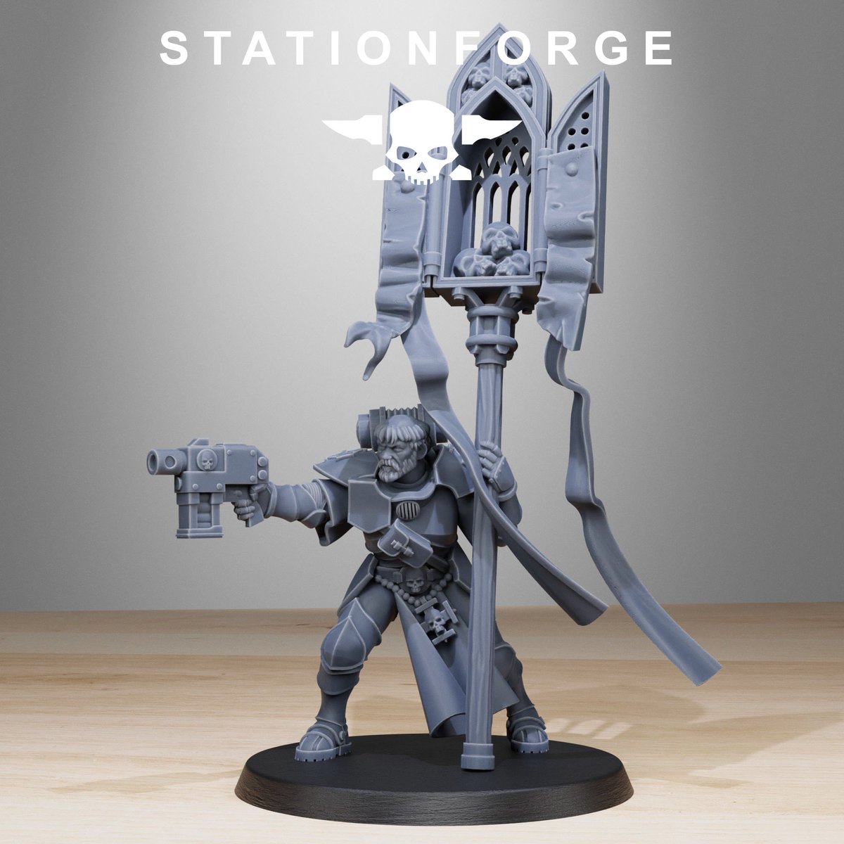 station_forge's tweet photo. Here comes an unbreakable wall of defense!
The Vodalites Brotherhood.
#miniature #stl #3d #wargaming #ttrpg https://t.co/FlV2xD1GPE